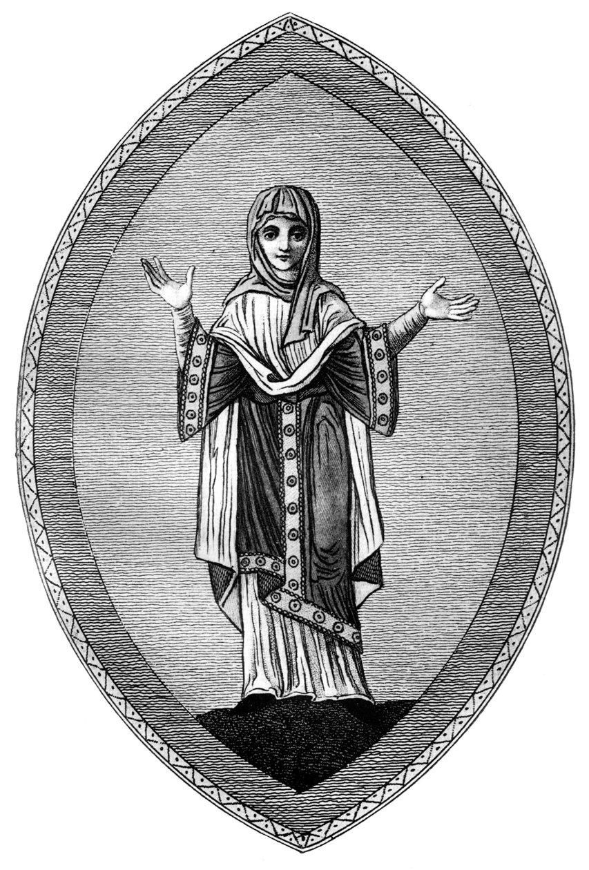 Den saxiska tunikan, 1910 av Unbekannt