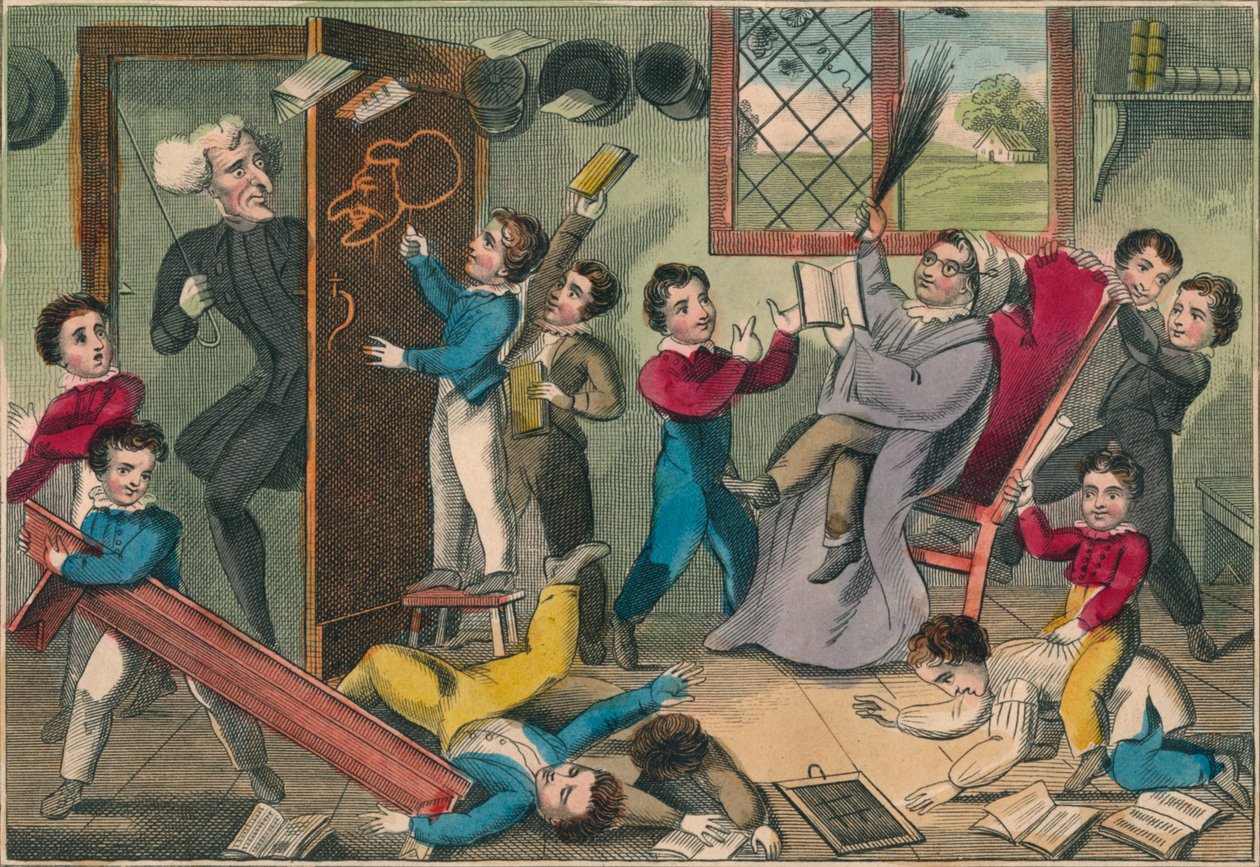 Skolmästaren utomlands, 1832. av Unbekannt