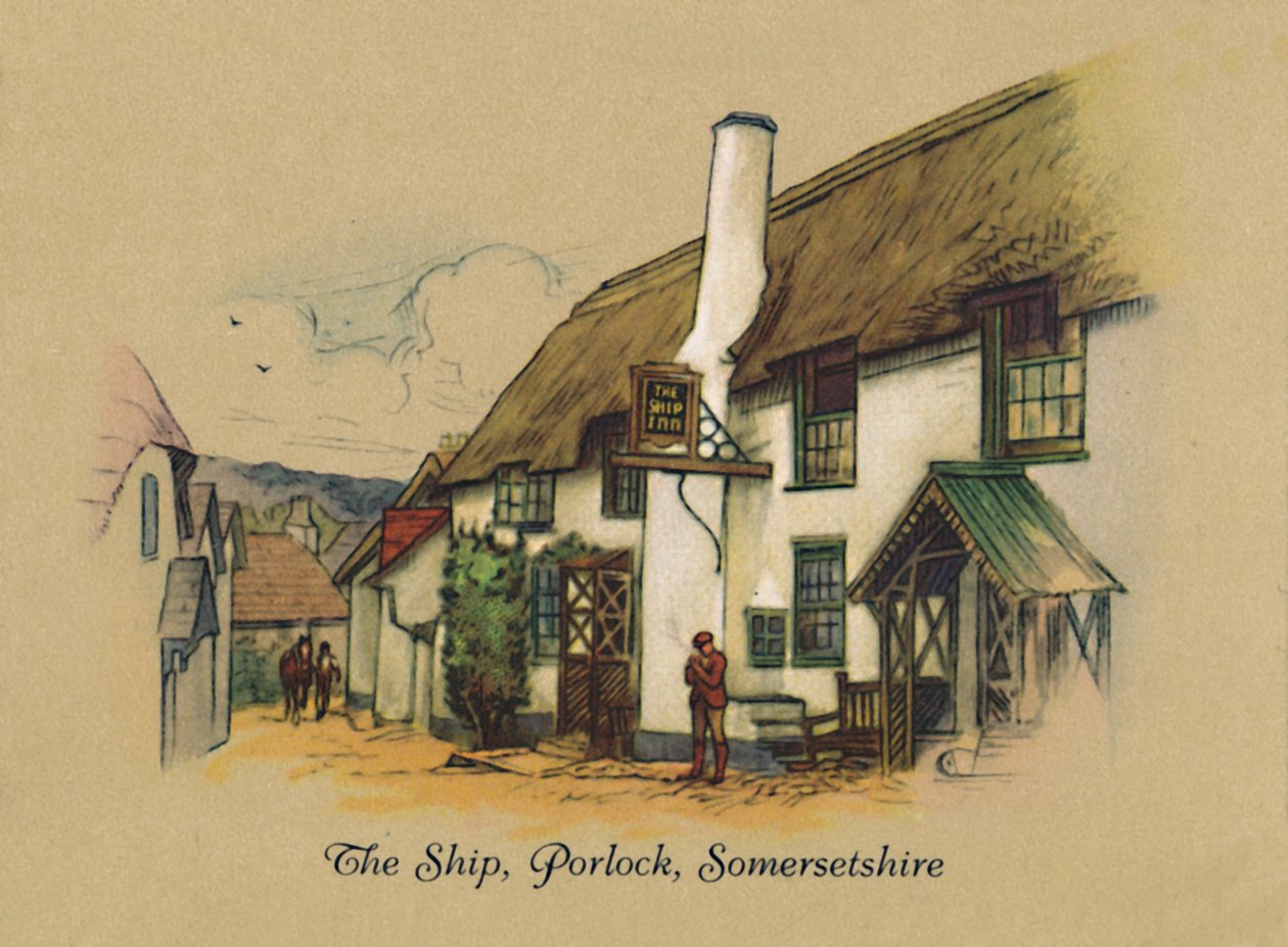Skeppet, Porlock, Somersetshire, 1939 av Unbekannt