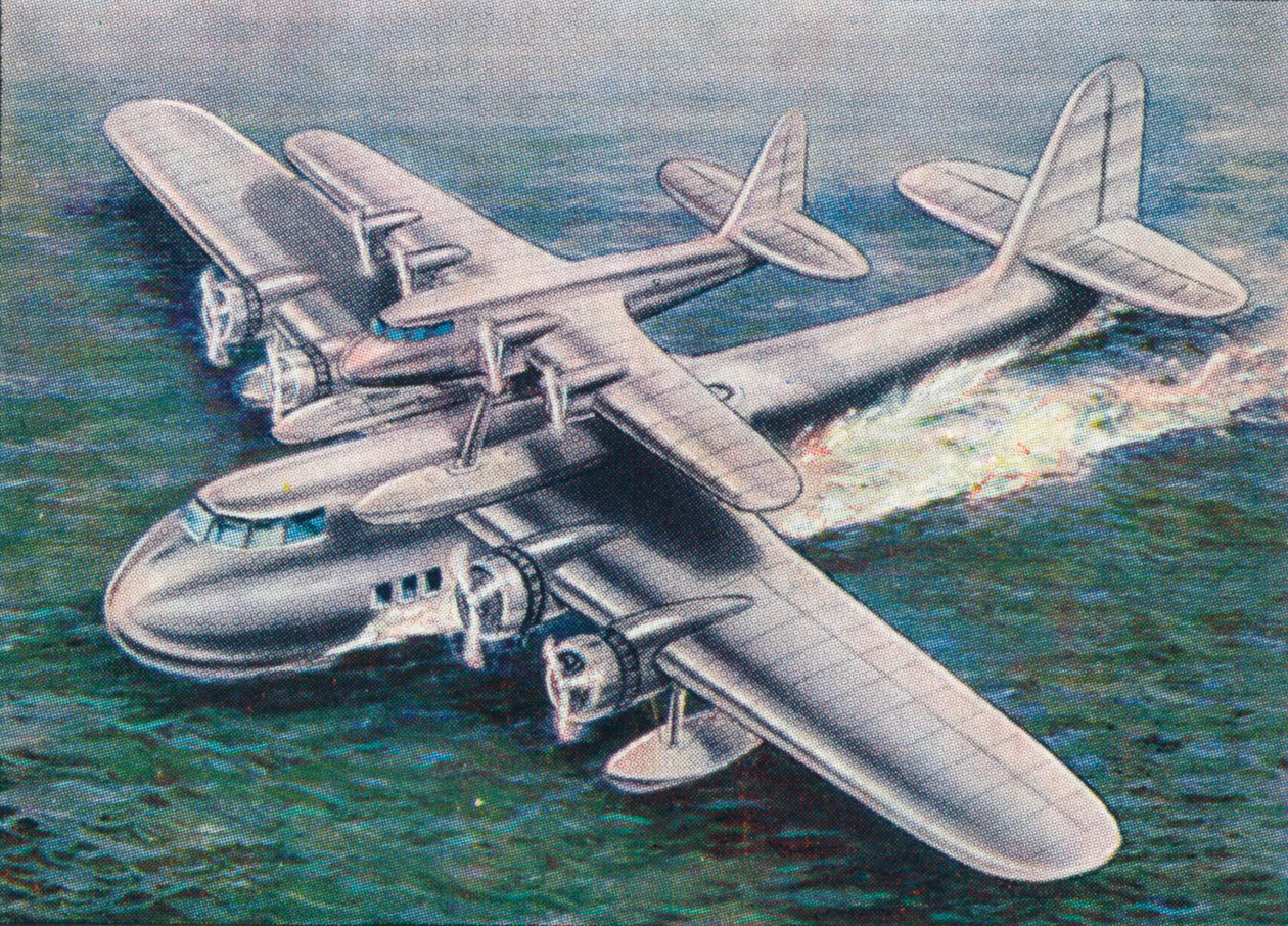 Det korta Mayo Composite-flygplanet, 1938. av Unbekannt