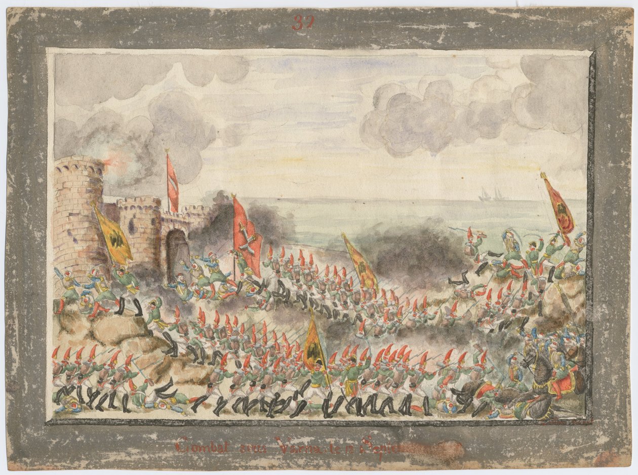 Belägringen av Varna i september 1828, 1829 av Unbekannt