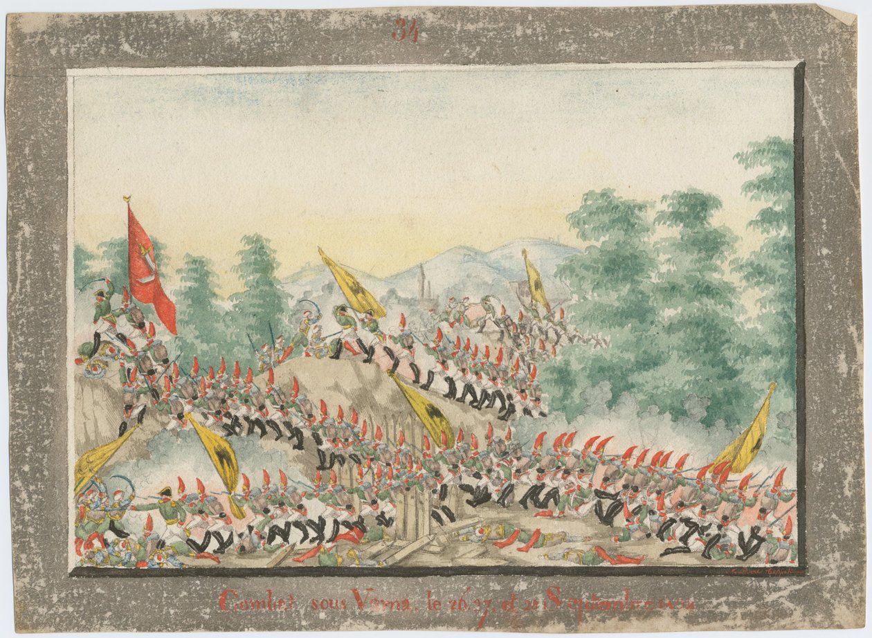 Belägringen av Varna i september 1828, 1829 av Unbekannt