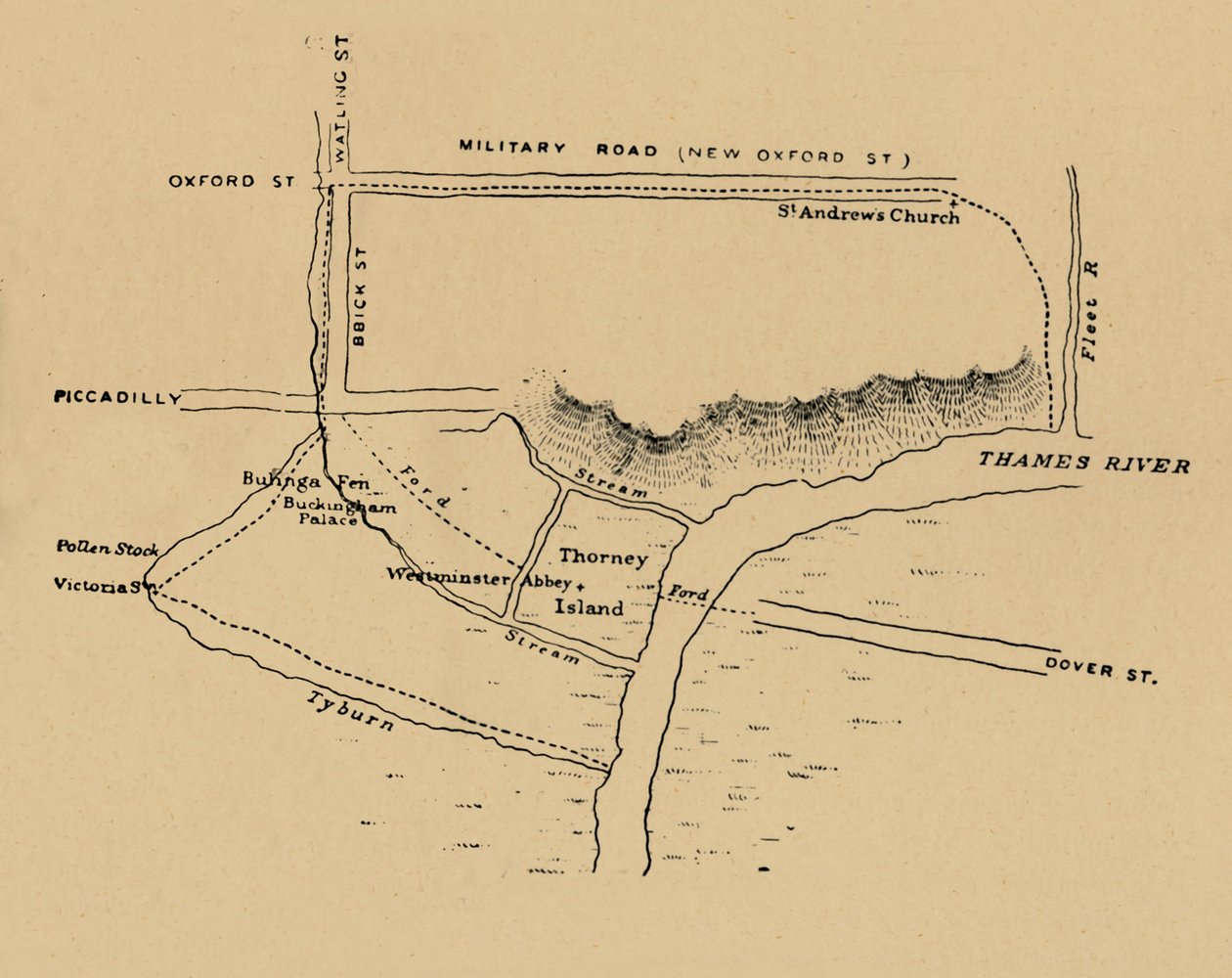 Situationen i Westminster, 1908 av Unbekannt