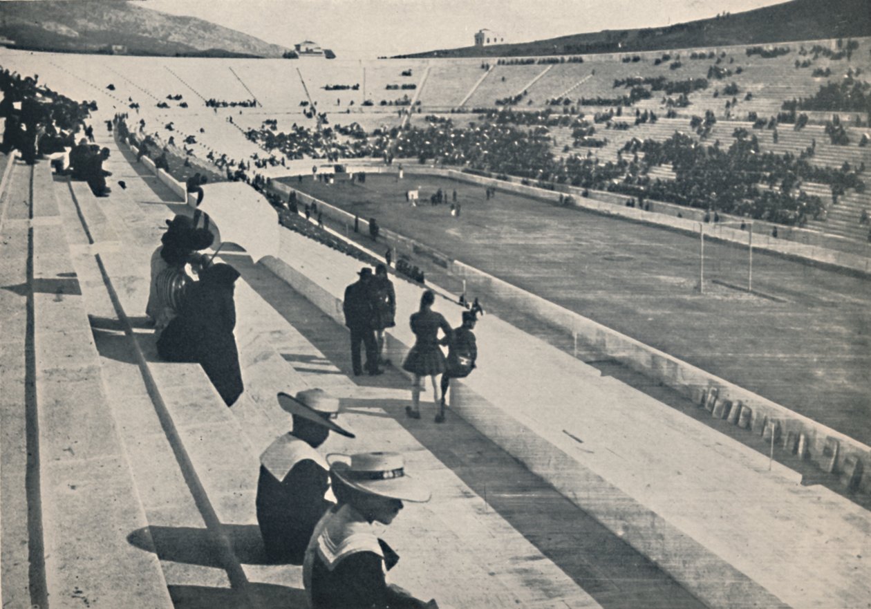 Stadion, Aten, 1913 av Unbekannt