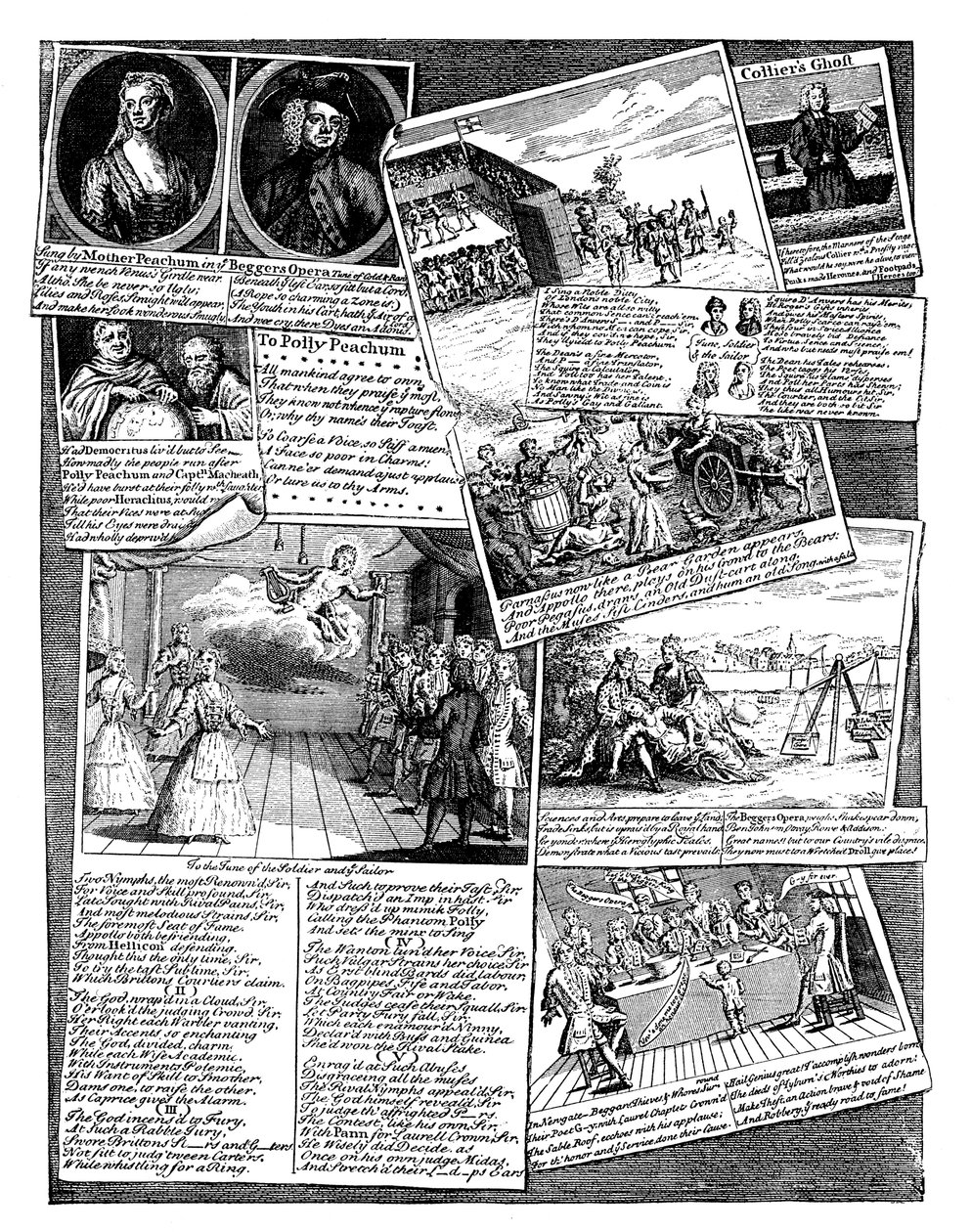 The Stage Medley, 1700-talet av Unbekannt