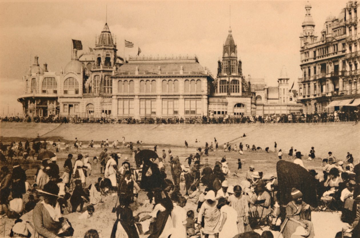 Stranden och Kursaal, c1928 av Unbekannt