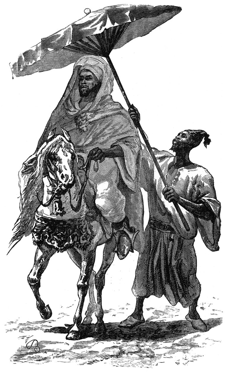 Sultanen av Marocko, c1890 av Unbekannt