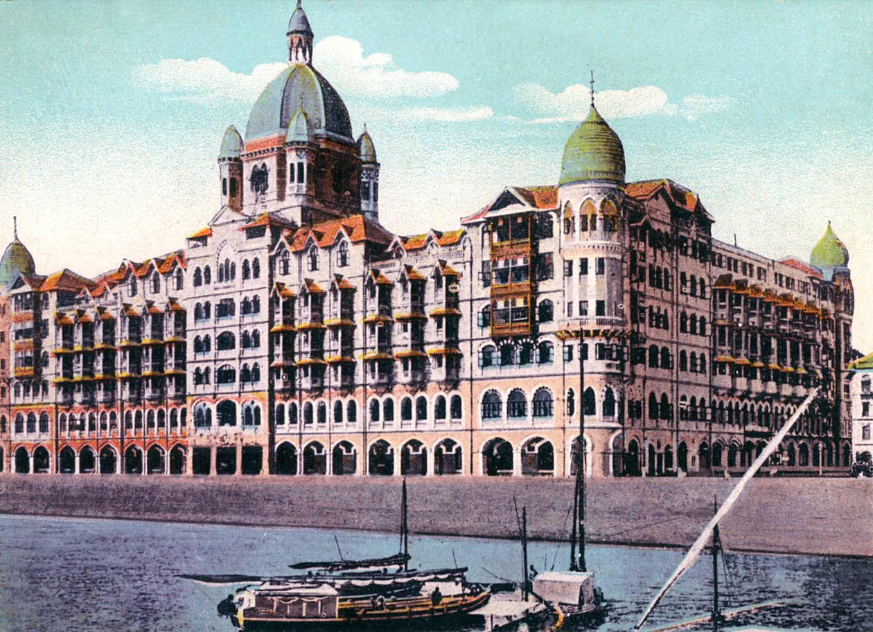 Taj Mahal Palace Hotel, Bombay, Indien, tidigt 1900-tal av Unbekannt