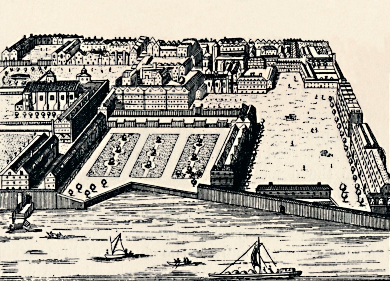 Templet från Themsen, c1650, 1903 av Unbekannt