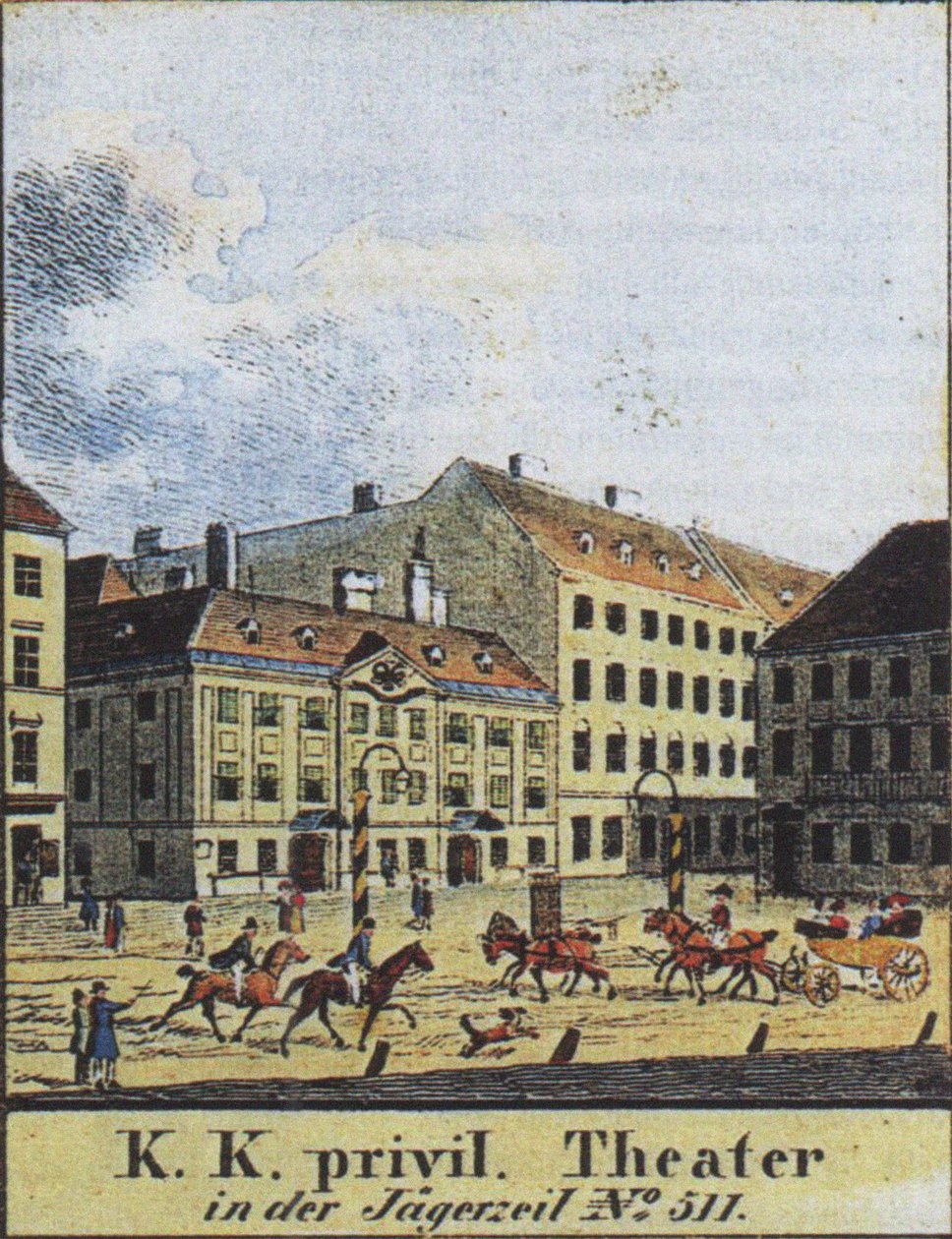 Theater an der Wien, Wien, tidigt 1800-tal av Unbekannt