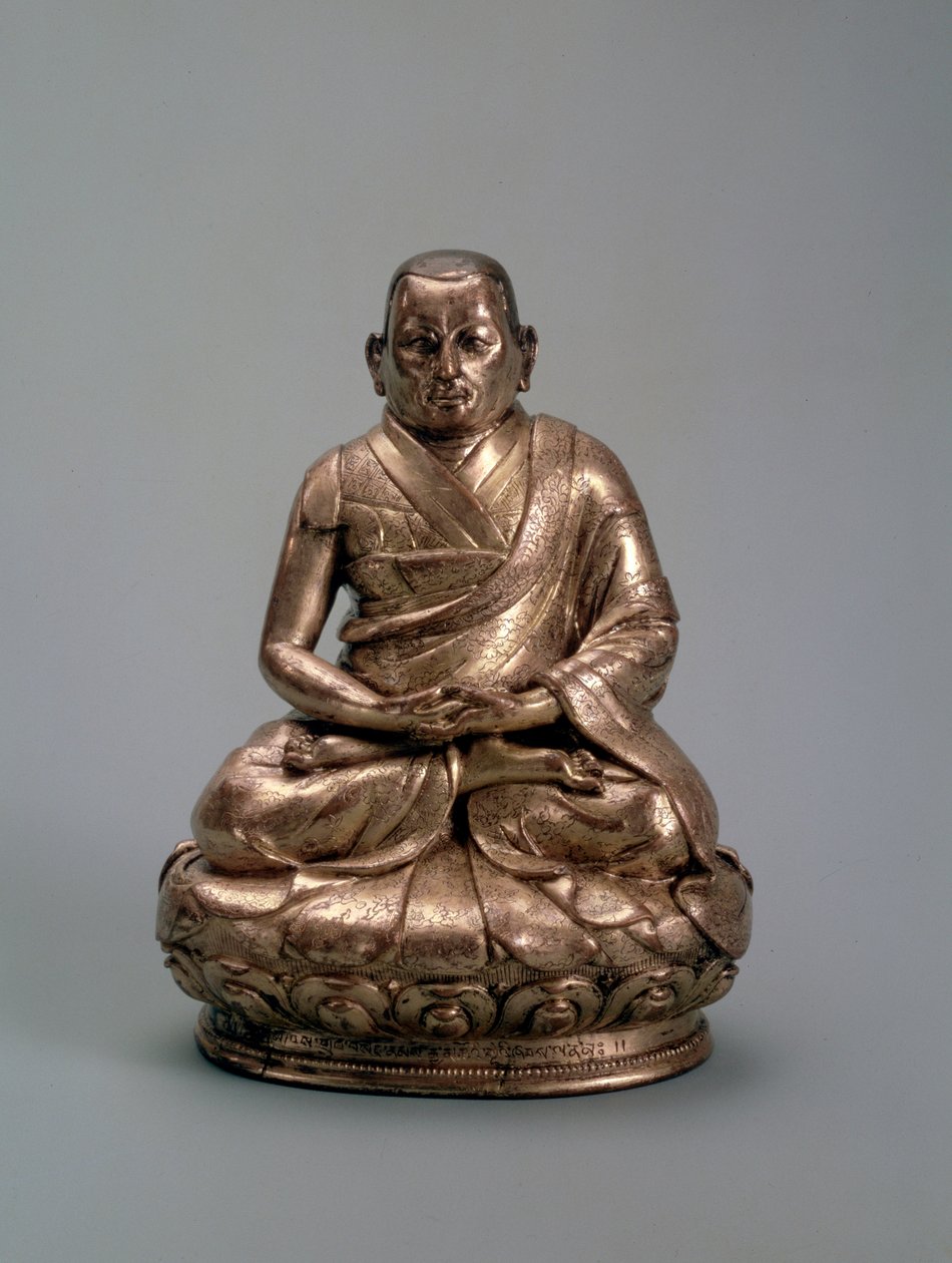 Den tredje Dalai Lama Sonam Gyatso 1543-1588, 1500-1600-talen av Unbekannt