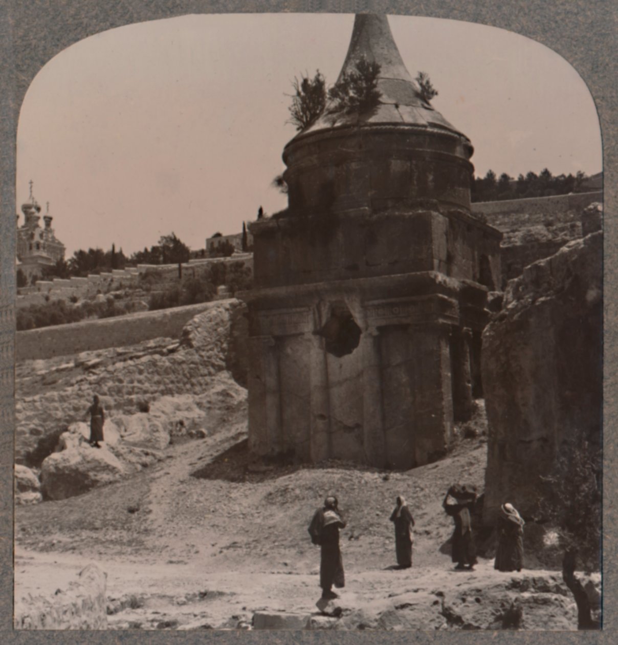 Absaloms grav i Josafats dal, c1900 av Unbekannt
