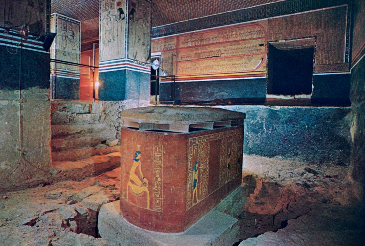 Amenhotep II:s grav, kungarnas dal, Egypten av Unbekannt