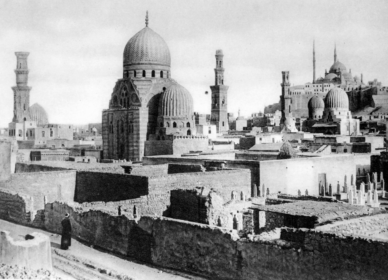 Mamelukernas gravar, Kairo, Egypten, c1920-talet av Unbekannt