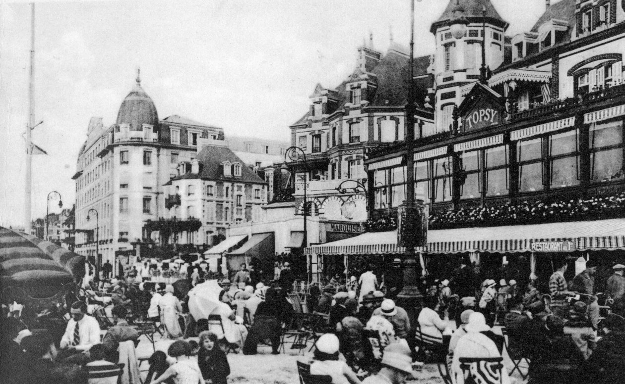 The Topsy Bar, Trouville, Frankrike, c1920-talet av Unbekannt