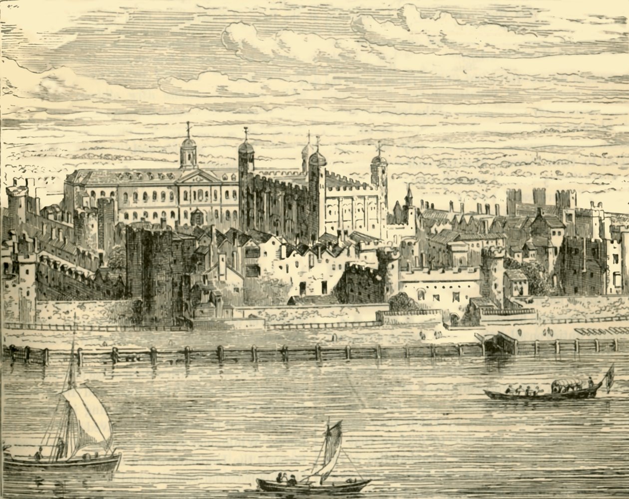 Towern i London, 1890. av Unbekannt