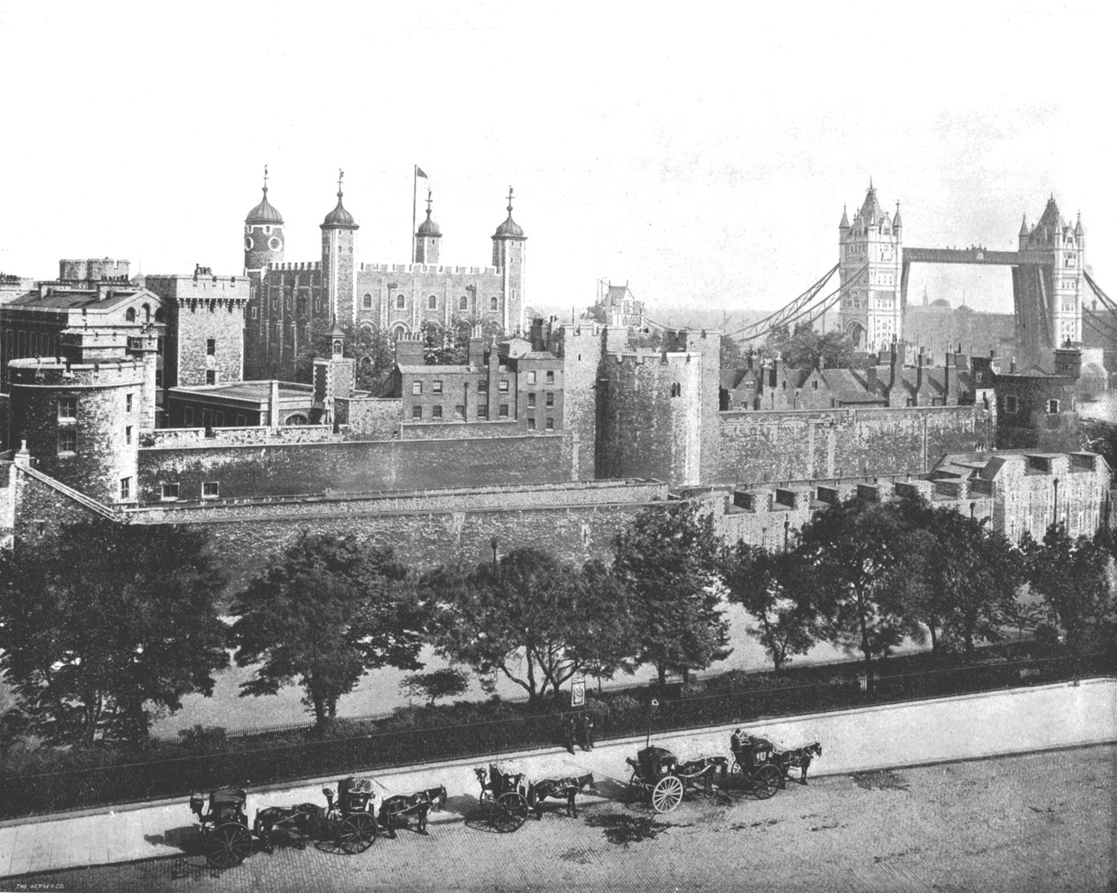 Towern i London, 1894. av Unbekannt