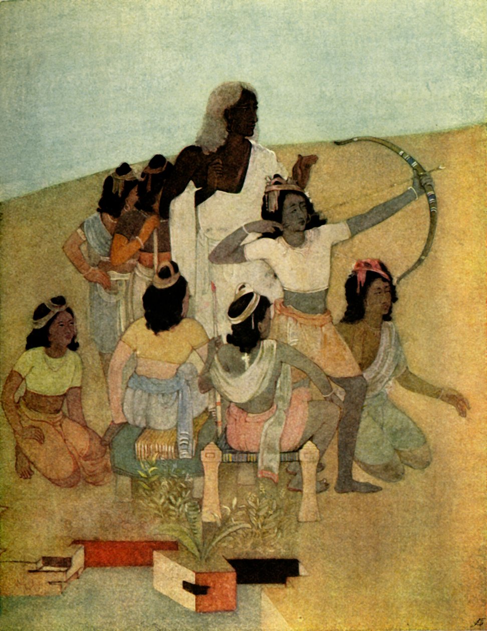 "Rättegången mot prinsarna", 1920. av Unbekannt