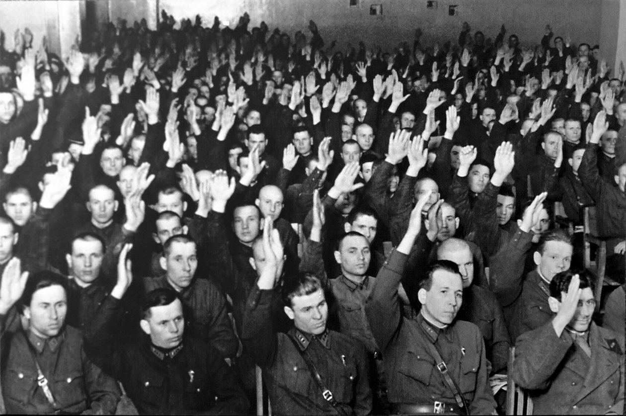 Rättegången mot de tjugoen, Moskva, Sovjetunionen, 1938. av Unbekannt