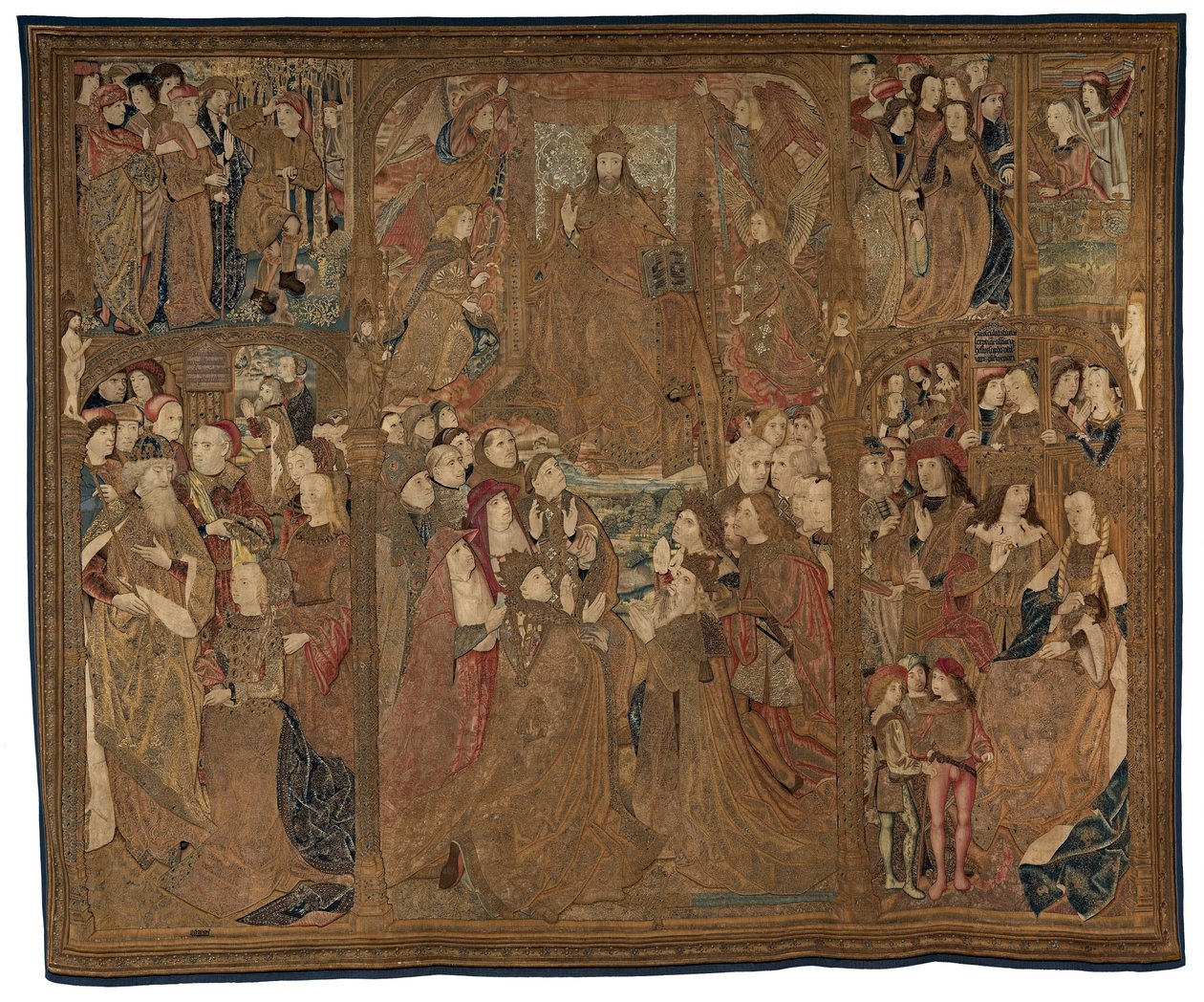 The Triumph of Christ Mazarintapeten, ca. 1500. av Unbekannt