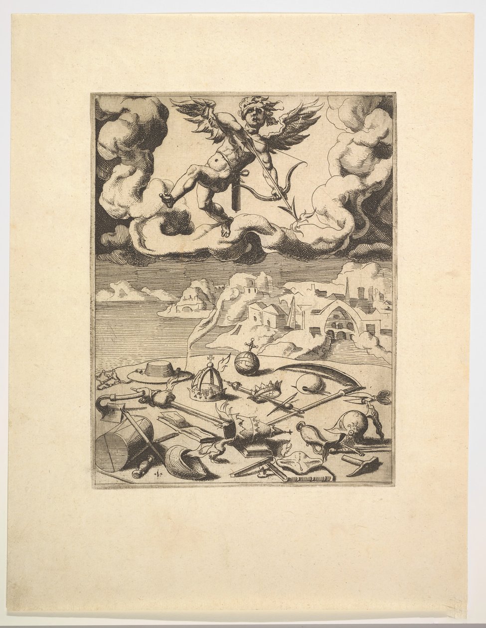 The Triumph of Love från The Triumphs of Petrarch, ca. 1548-49. av Unbekannt