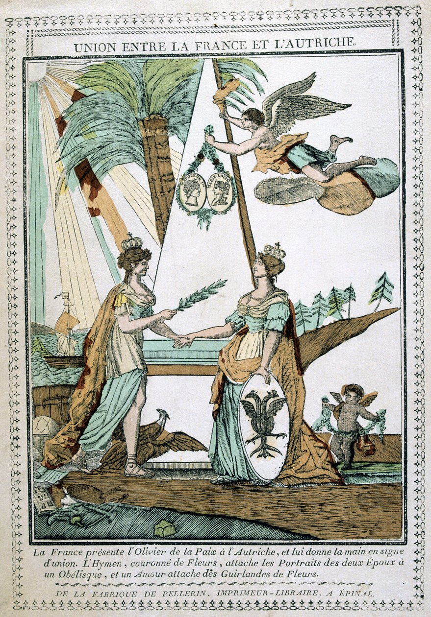 Unionen mellan Frankrike och Österrike, 1800-talet av Unbekannt