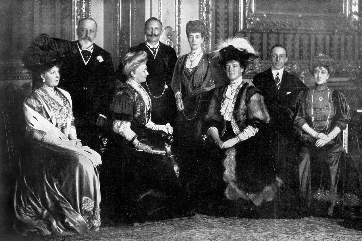 Den unika och kejserliga kungliga sammankomsten i Windsor, 1910 av Unbekannt