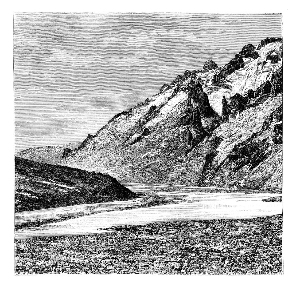 Upper Karakash Valley, Kina, 1895 av Unbekannt