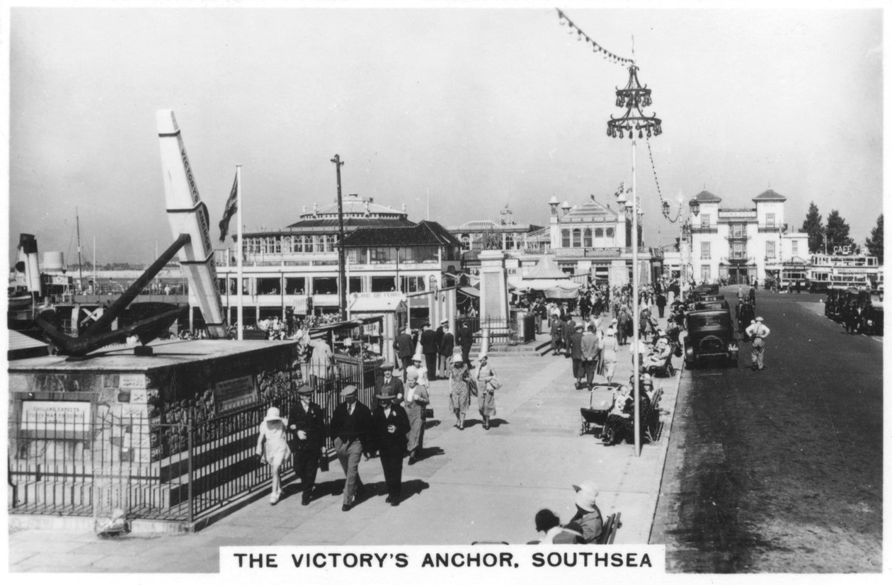 Victorys ankare, Southsea, 1937 av Unbekannt