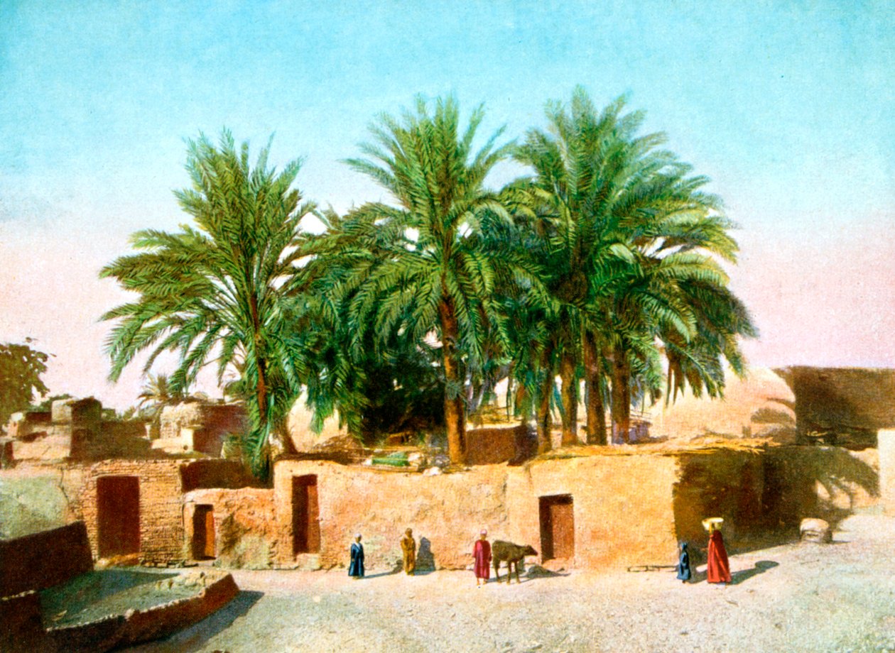 Byn Karnak, Egypten, 1900-talet av Unbekannt