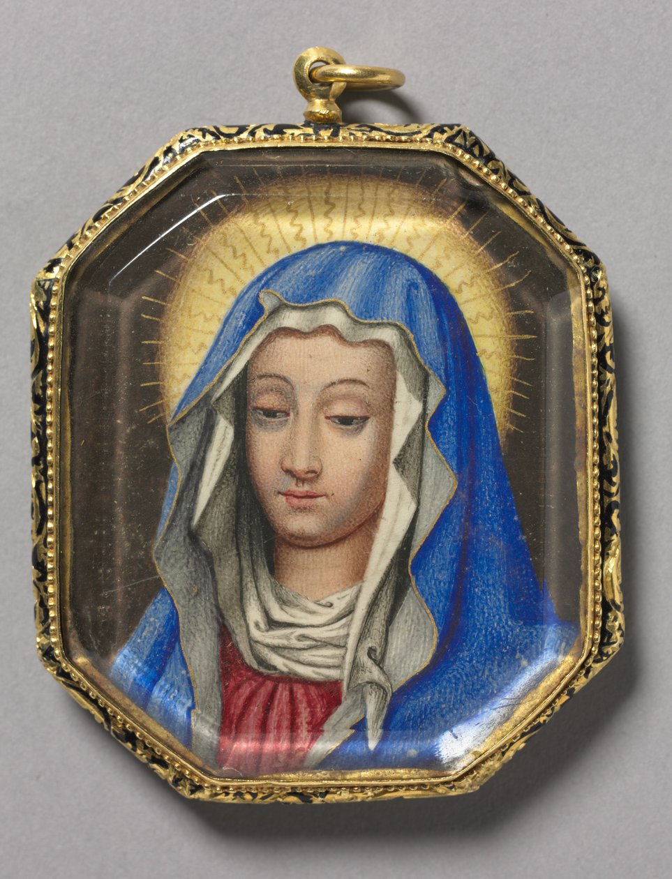 Jungfrun och St Francis med Kristusbarnet, ca. 1660. av Unbekannt
