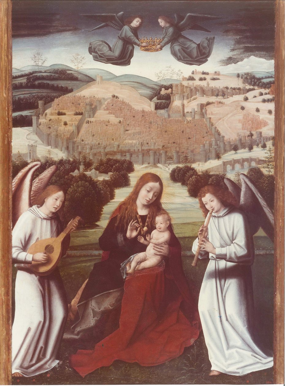 Jungfrun av Granada, ca. 1500. av Unbekannt