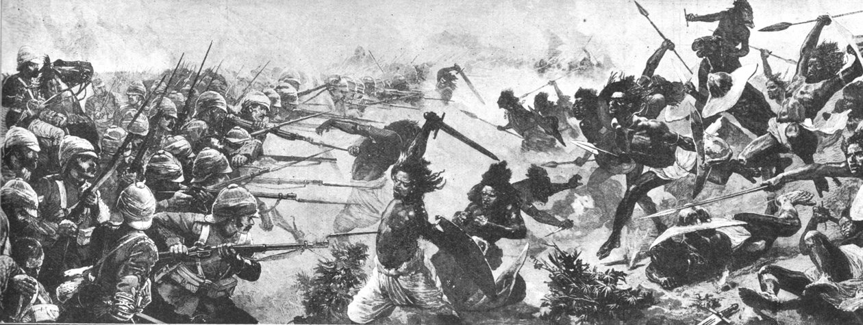 Kriget i Soudan, 1883-1885: Slaget vid El Teb, 29 februari 1884, 1901. av Unbekannt