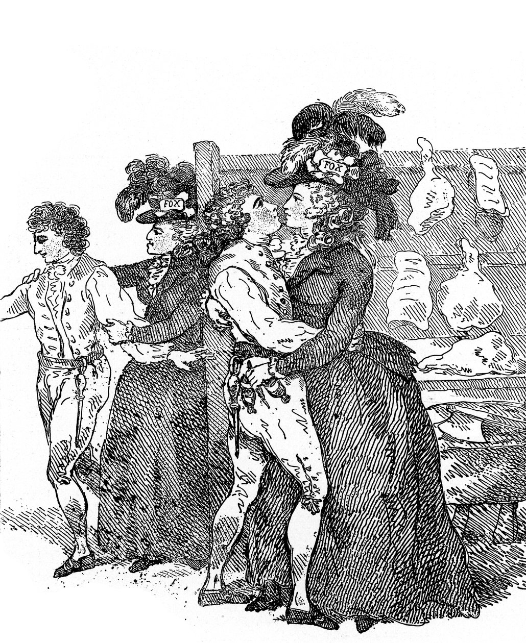 Valet i Westminster, 1780-talet, c1920 av Unbekannt
