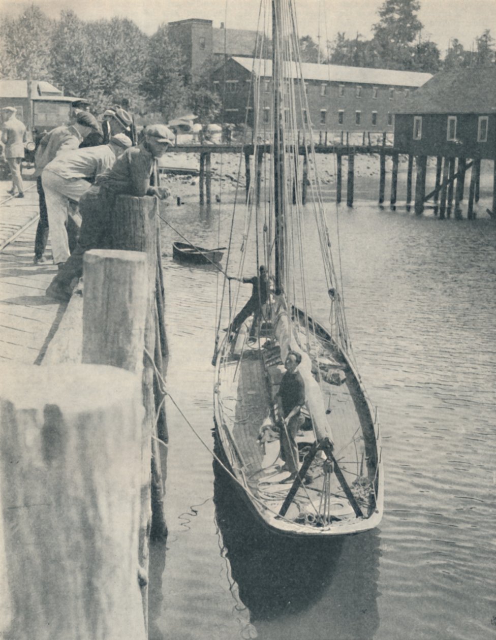 Yachten som seglade jorden runt, 1936 av Unbekannt