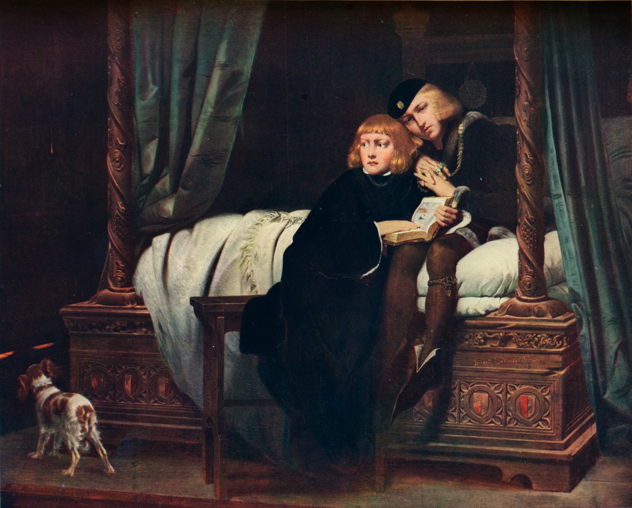 De unga prinsarna i tornet, 1831 1910. av Unbekannt