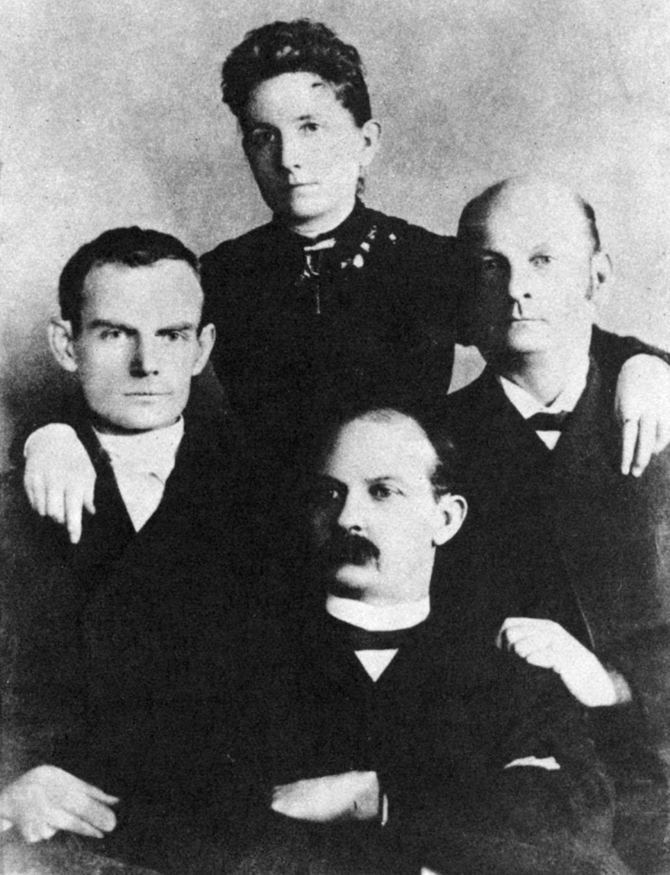 The Youngers, amerikanska fredlösa, c1868-1876 1954 av Unbekannt