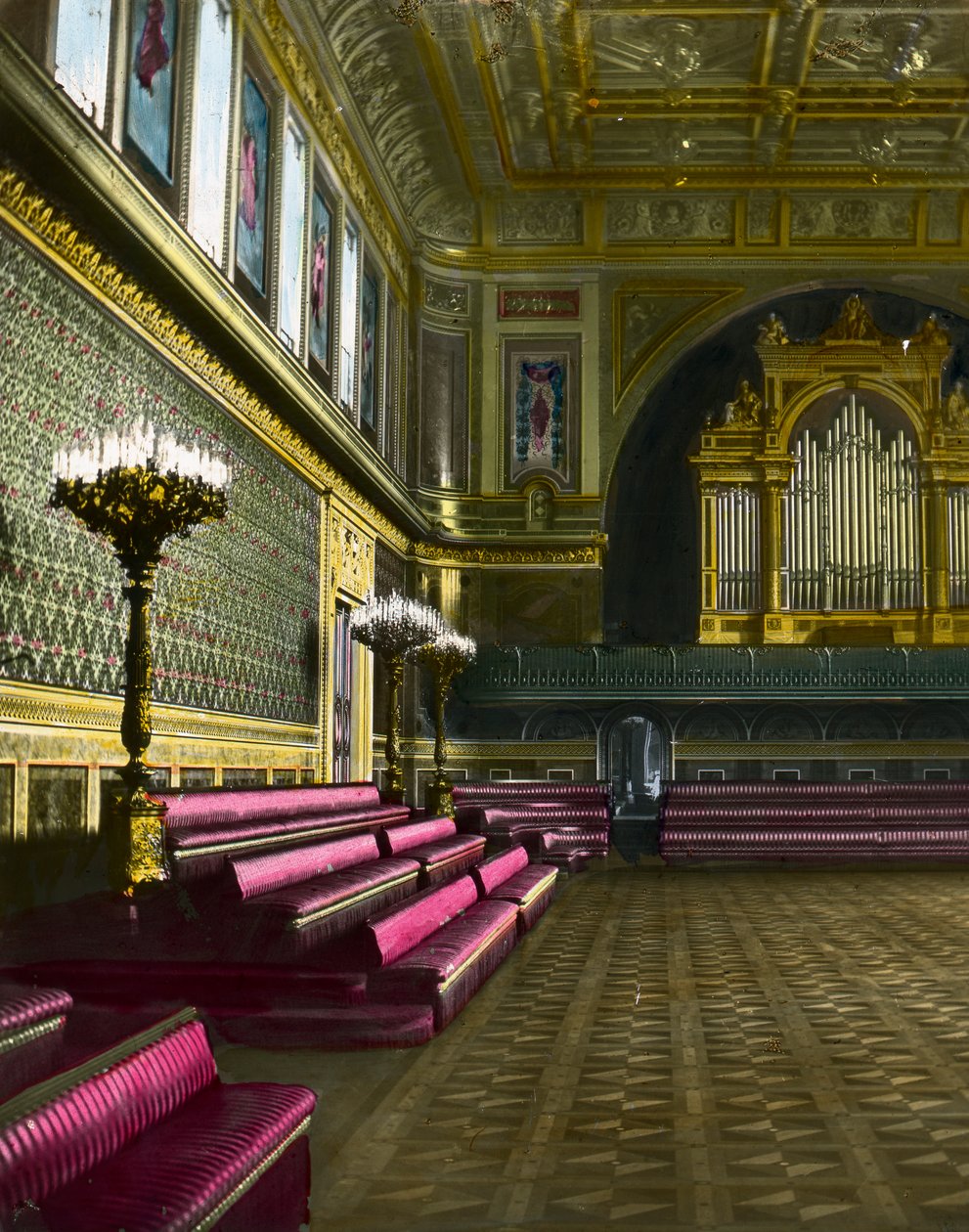 Balsalen, Buckingham Palace, London, sent 1800- eller tidigt 1900-tal av Unbekannt