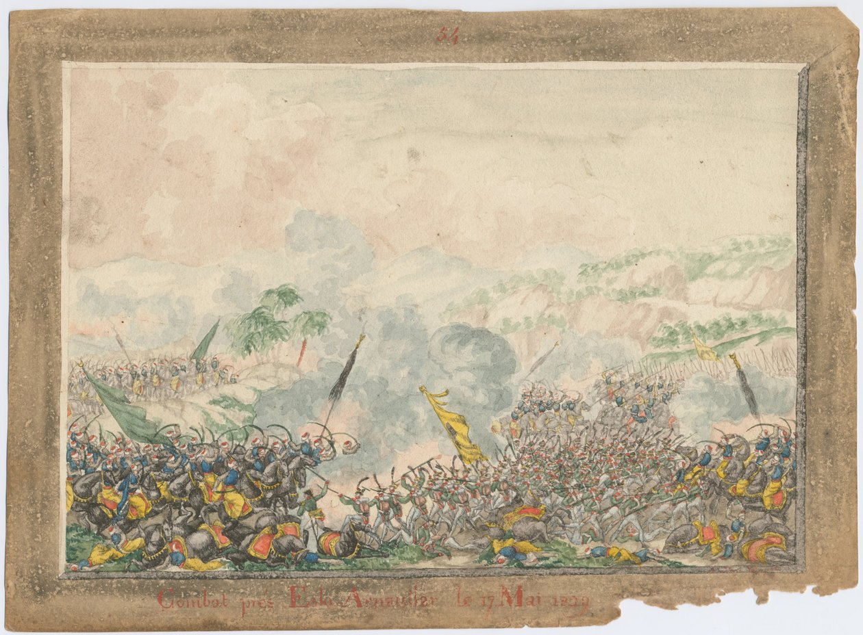 Slaget nära Provadia i maj 1829, 1829 av Unbekannt