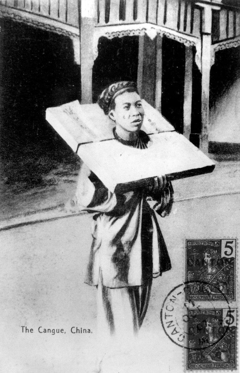 Cangue, Kina, 1907 av Unbekannt