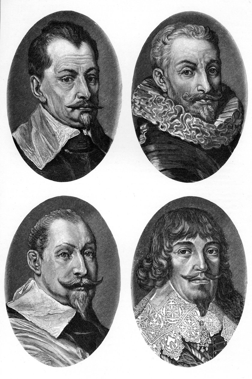 De högsta militära befälhavarna under trettioåriga kriget, 1618-1648 1903 av Unbekannt