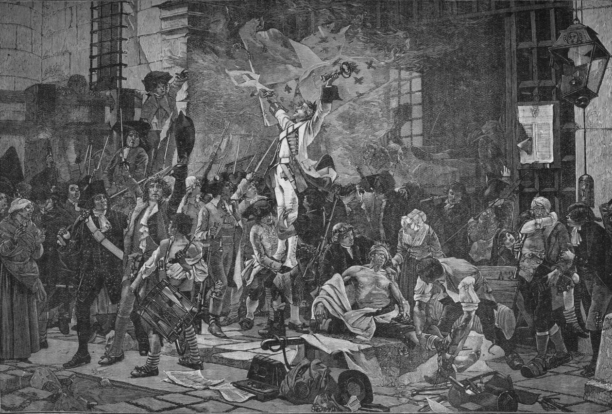 Erövrarna av Bastiljen, 1789 1905. av Unbekannt