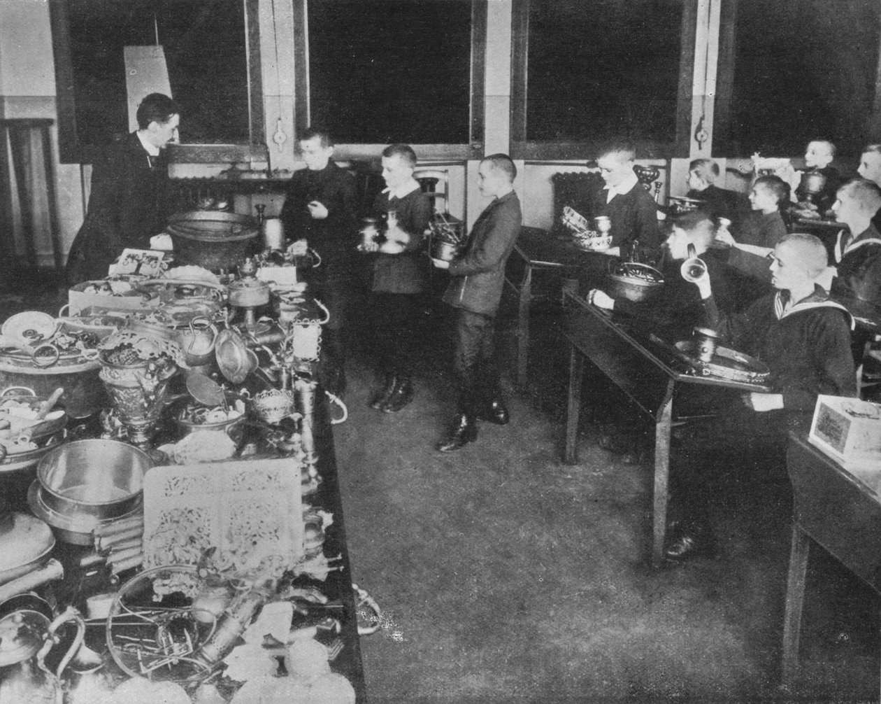 Kopparbristen i Tyskland, 1915 av Unbekannt
