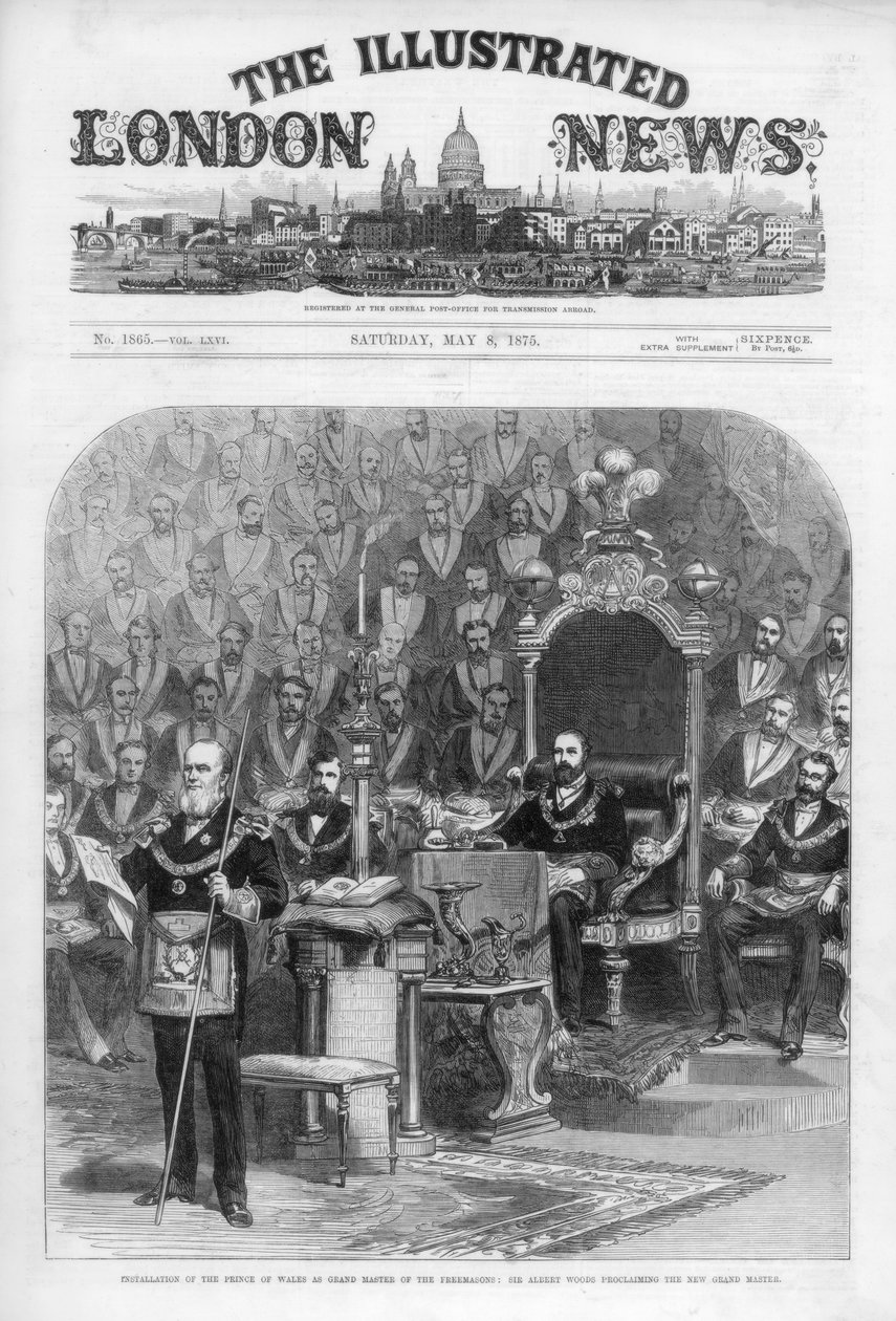 Omslaget till The Illustrated London News, 8 maj 1875 av Unbekannt