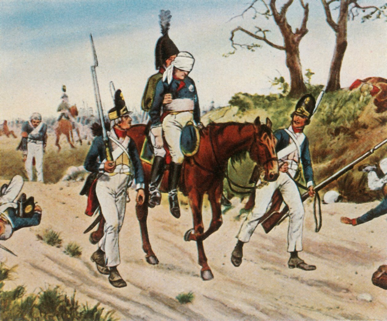 Det dubbla slaget vid Jena-Auerstedt, 14 oktober 1806, 1936. av Unbekannt