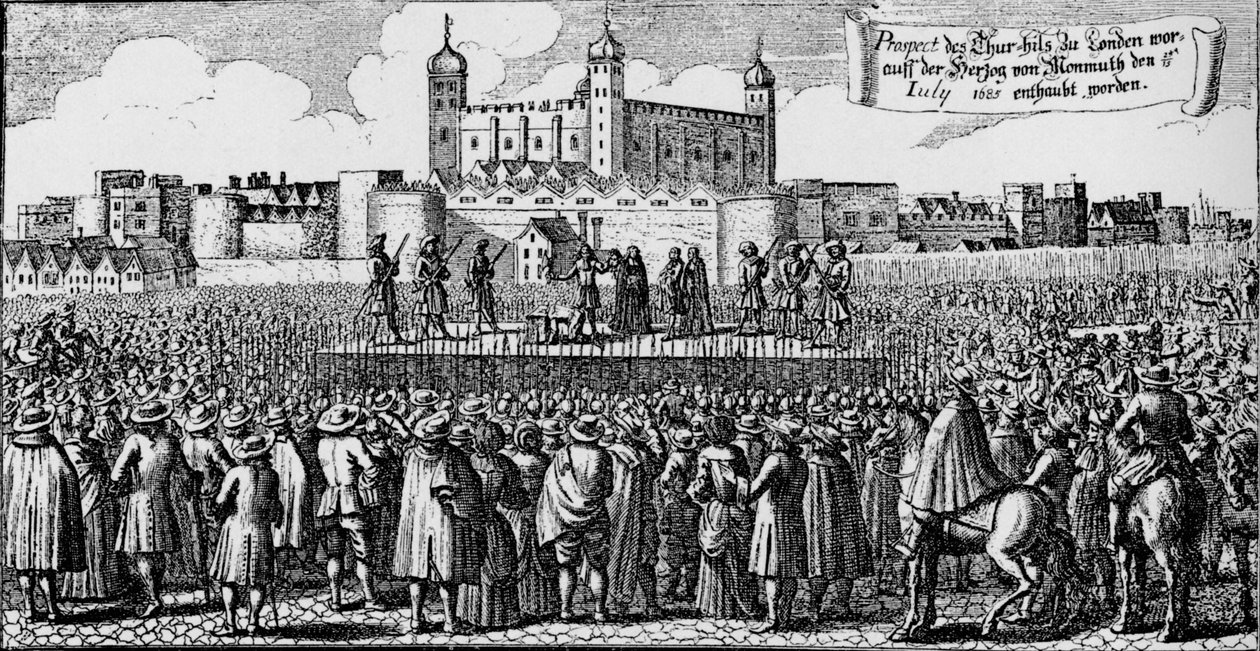 Avrättningen av hertigen av Monmouth, Tower Hill, London, 15 juli 1685 1903 av Unbekannt