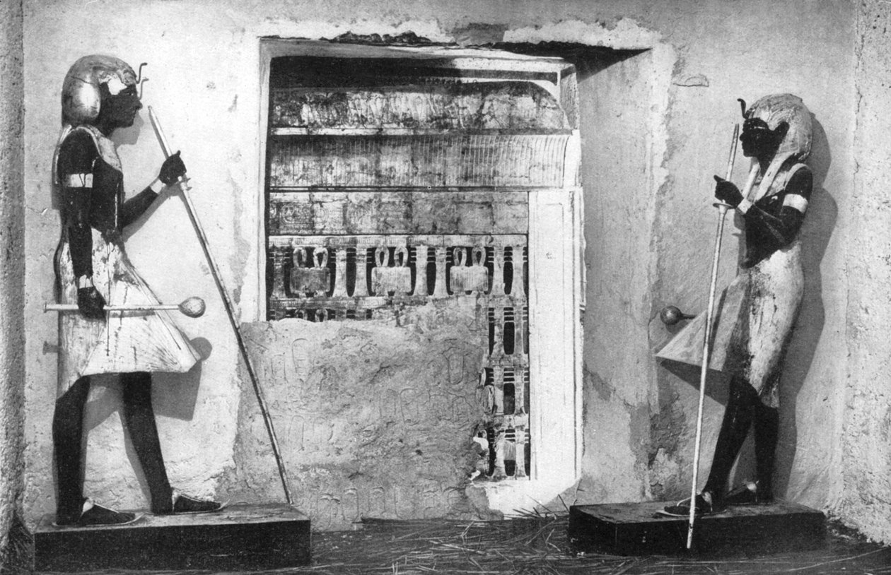 Den första glimten av Tutankhamons grav, Egypten, 1933-1934 av Unbekannt