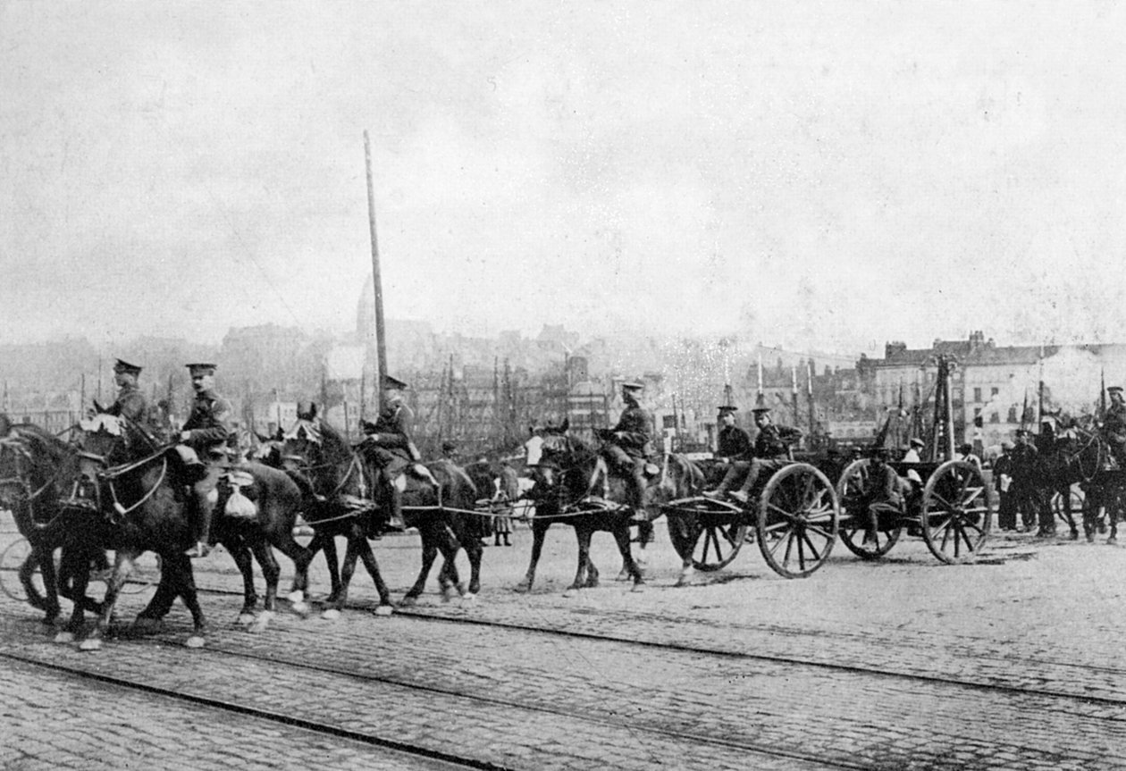 De första enheterna av den brittiska expeditionsstyrkan i Boulogne, norra Frankrike, 1914 1920 av Unbekannt