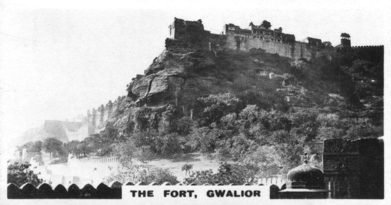 Fortet, Gwalior, Madhya Pradesh, Indien, c1925 av Unbekannt