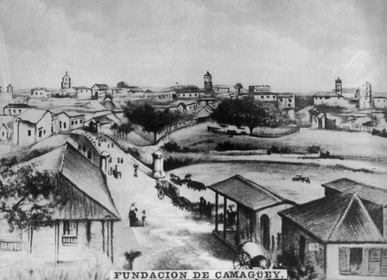 Grunden av Camagüey, Kuba, c1910 av Unbekannt